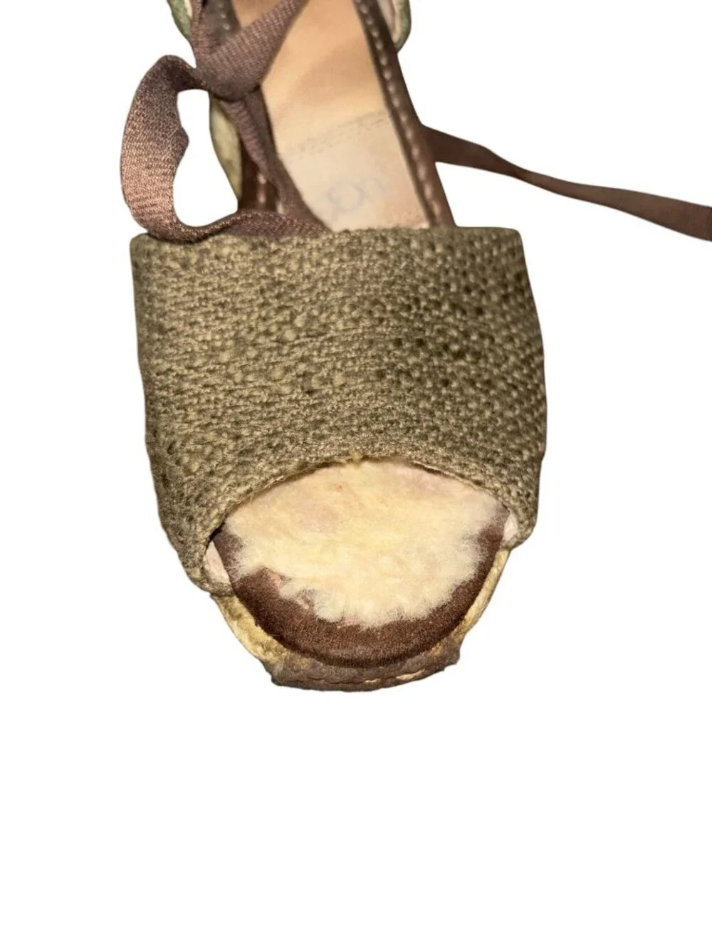 Ugg Australia Olive Espadrilles Size 8